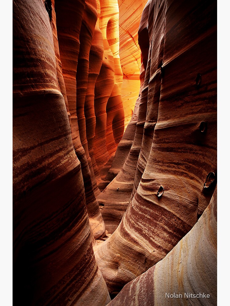 "Zebra Slot Canyon" Photographic Print by NolanN | Redbubble