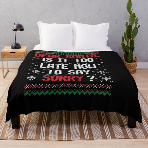 Item preview, SANTA SORRY UGLY CHRISTMAS XMAS designed and sold by sobriowslen.