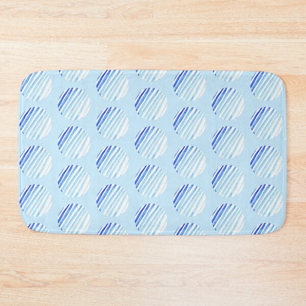 Item preview, Soft blue circle pattern | pastel blue circle pattern designed and sold by lausn.