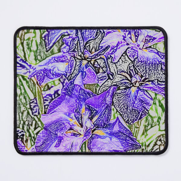 Item preview, Purple Irises, Creative designed and sold by sarahfmorris.