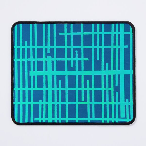 Item preview, Lines Blue Teal designed and sold by Owen1976.