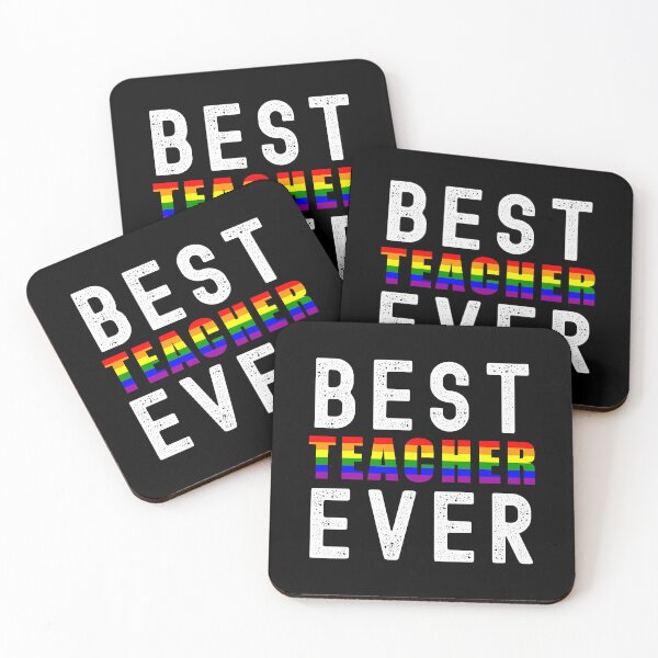 Item preview, Best Teacher Ever - Gay Pride Teacher, Gay Educator, LGBTQ Professor, Gay Teacher, Lesbian Teacher, Queer Educator, Gay Professor designed and sold by jadedscientist.