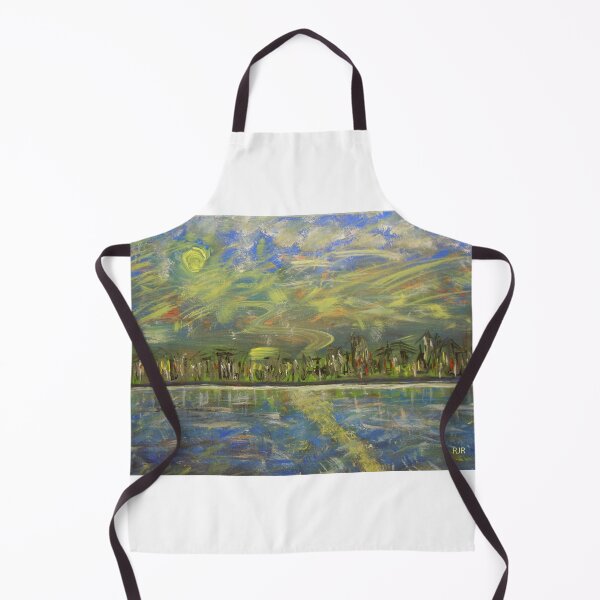 Item preview, "Village Near The Sea" designed and sold by Robert Regenold's Art Shop.