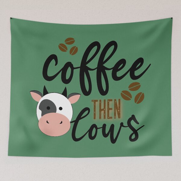 Item preview, Coffee Then Cows designed and sold by aoichan3939.