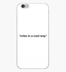 Schreie auf eine coole Art und Weise iPhone-Hülle & Cover