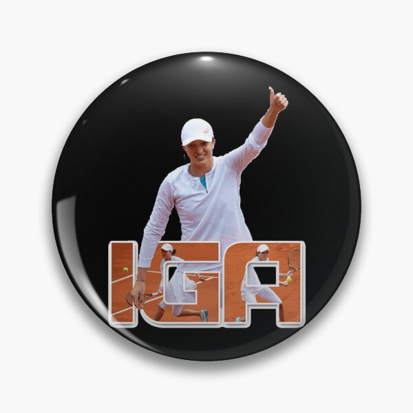 Item preview, Iga Swiatek - Polish Tennis Star      designed and sold by TitleIXDesign.