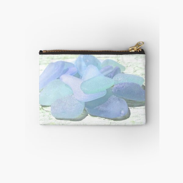 Item preview, Pale Blue Coastal Decor Sea Glass Photography Pastel Beach House Decor Photo 8 of 8 designed and sold by Beachy.