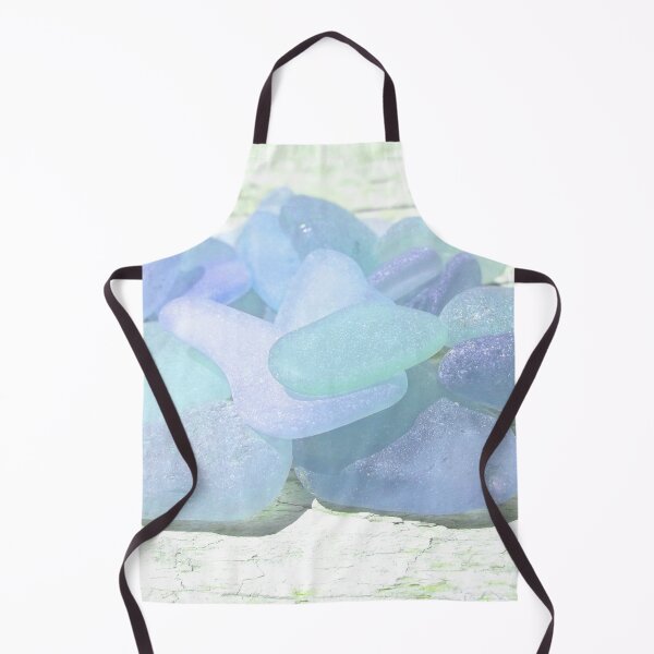 Item preview, Pale Blue Coastal Decor Sea Glass Photography Pastel Beach House Decor Photo 8 of 8 designed and sold by Beachy.