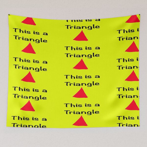 Item preview, This is a triangle  designed and sold by ArtistRebeccaLS.
