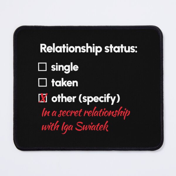 Item preview, Iga Swiatek - Relationship 2    designed and sold by TitleIXDesign.