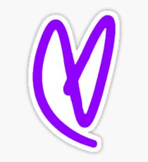 Lovatic Heart - Purple Sticker