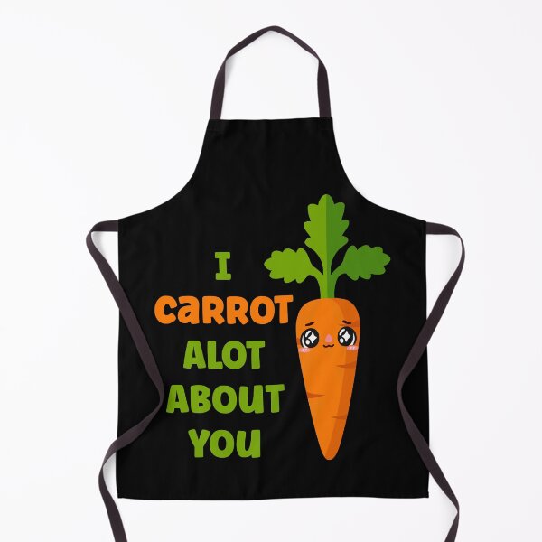 Item preview, I Carrot Alot About You Cute Kawaii Vegetable Veggie designed and sold by TheButtonCrew.