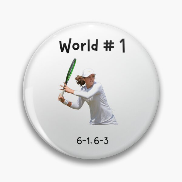 Item preview, Iga Swiatek - World 1 Tennis Player - Iga Swiatek Fan - Swiatek Winner - Love Iga Swiatek - Swiatek designed and sold by TitleIXDesign.