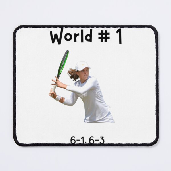 Item preview, Iga Swiatek - World 1 Tennis Player - Iga Swiatek Fan - Swiatek Winner - Love Iga Swiatek - Swiatek designed and sold by TitleIXDesign.