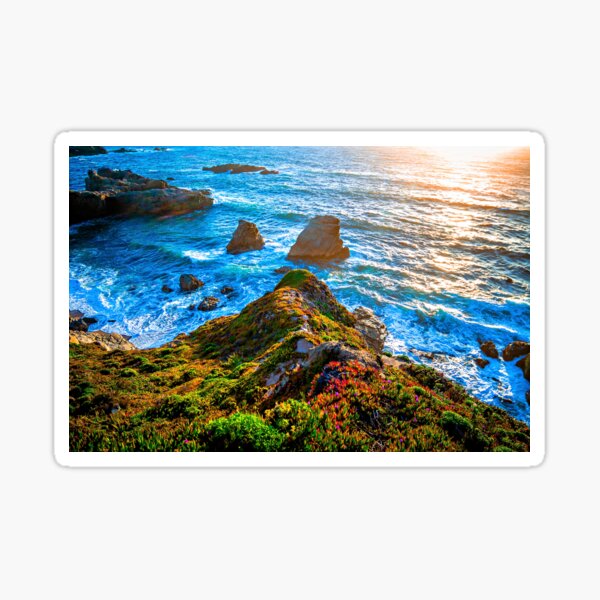 big sur california Sticker