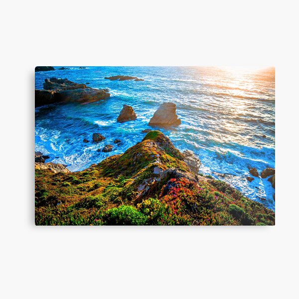 big sur california Metal Print