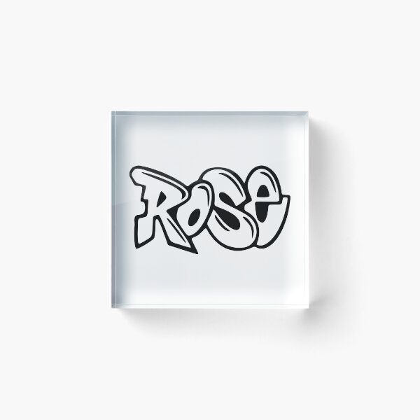 Item preview, Rose - Graffiti Name Design designed and sold by NameThatShirt.