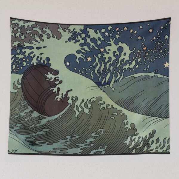 Item preview, Waves by Ivan Bilibin designed and sold by RickE.
