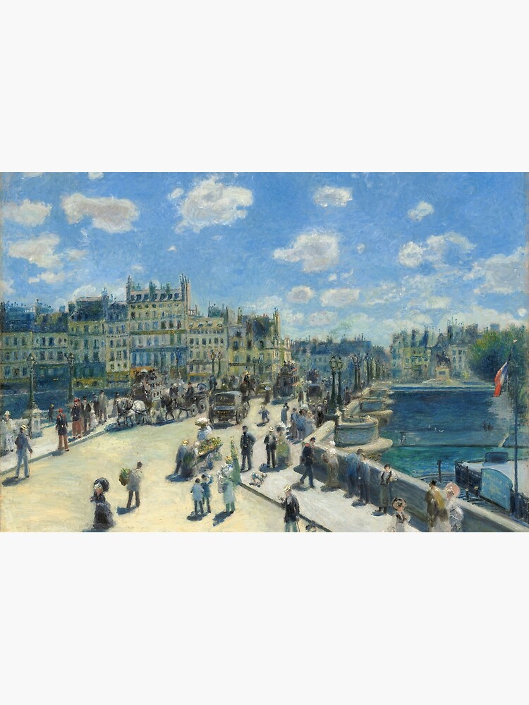 Pont Neuf Paris Painting by Auguste Renoir by podartist