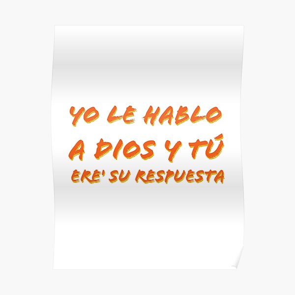 "Bad bunny lyrics" Poster for Sale by valeria31 Redbubble