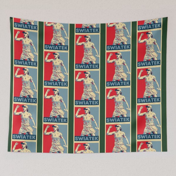 Item preview, Iga Swiatek Celebration Hope   designed and sold by TitleIXDesign.