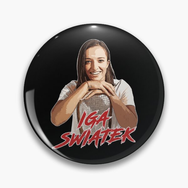 Item preview, Iga Swiatek Smile   designed and sold by TitleIXDesign.