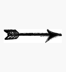 Black Arrow Photographic Print