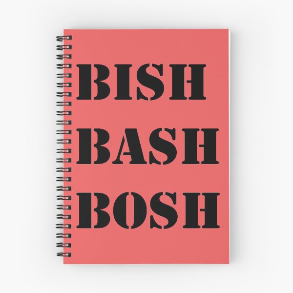 Item preview, Bish Bash Bosh designed and sold by shopismo.