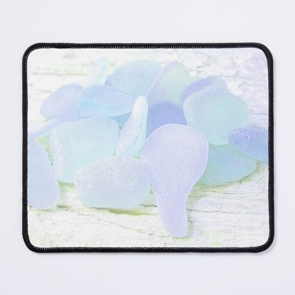 Item preview, Pale Blue Coastal Decor Sea Glass Photography Pastel Beach House Decor Photo 6 of 8 designed and sold by Beachy.