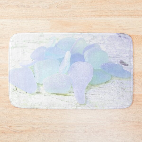 Item preview, Pale Blue Coastal Decor Sea Glass Photography Pastel Beach House Decor Photo 6 of 8 designed and sold by Beachy.