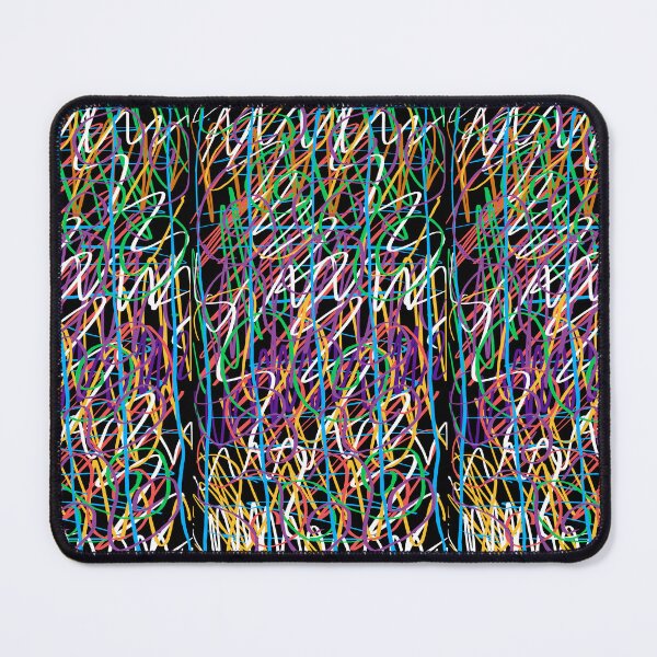Item preview, Rainbow squiggles designed and sold by Ivy-Bindig.