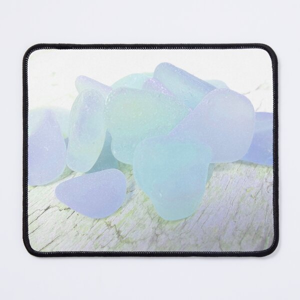 Item preview, Pale Blue Coastal Decor Sea Glass Photography Pastel Beach House Decor Photo 5 of 8 designed and sold by Beachy.