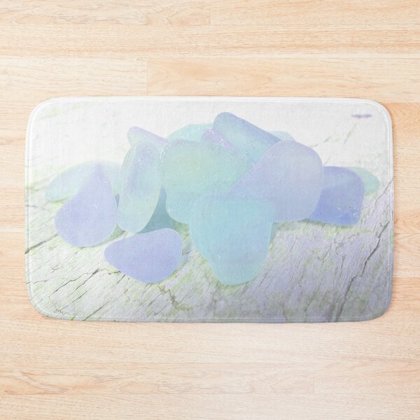 Item preview, Pale Blue Coastal Decor Sea Glass Photography Pastel Beach House Decor Photo 5 of 8 designed and sold by Beachy.