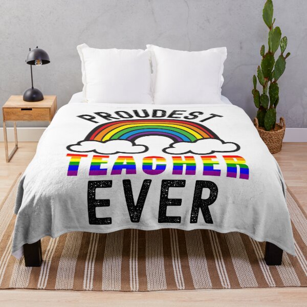 Item preview, Proudest Teacher Ever - Gay Pride Teacher, Gay Educator, LGBTQ Professor, Gay Teacher, Lesbian Teacher, Queer Educator, Gay Professor designed and sold by jadedscientist.