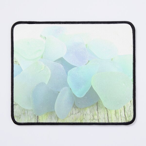 Item preview, Pale Blue Coastal Decor Sea Glass Photography Pastel Beach House Decor Photo 4 of 8 designed and sold by Beachy.