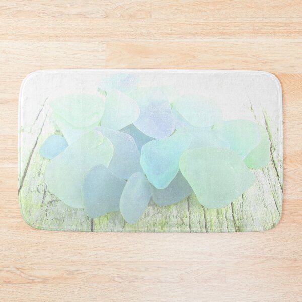 Item preview, Pale Blue Coastal Decor Sea Glass Photography Pastel Beach House Decor Photo 4 of 8 designed and sold by Beachy.