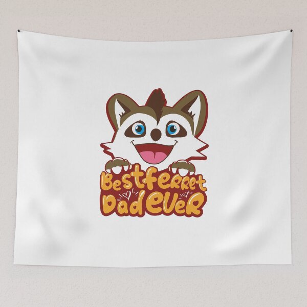 Item preview, best ferret dad ever designed and sold by HanyAlashkar.