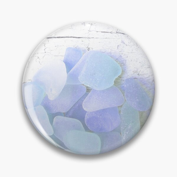 Item preview, Pale Blue Coastal Decor Sea Glass Photography Pastel Beach House Decor Photo 3 of 8 designed and sold by Beachy.