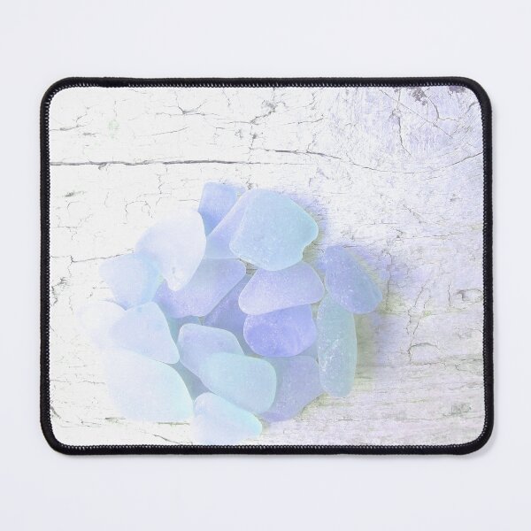 Item preview, Pale Blue Coastal Decor Sea Glass Photography Pastel Beach House Decor Photo 3 of 8 designed and sold by Beachy.