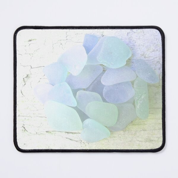 Item preview, Pale Blue Coastal Decor Sea Glass Photography Pastel Beach House Decor Photo 2 of 8 designed and sold by Beachy.