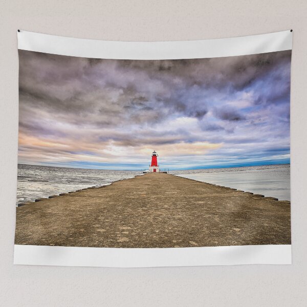 Item preview, ann arbor michigan lighthouse designed and sold by ALEX GRICHENKO.