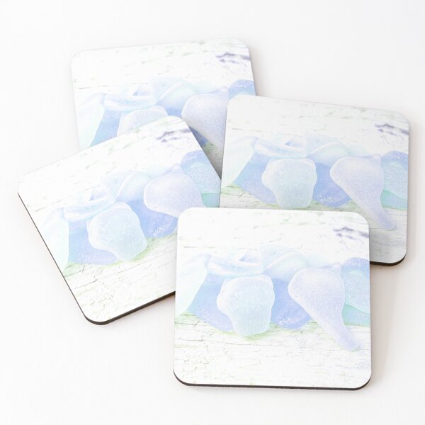 Item preview, Pale Blue Coastal Decor Sea Glass Photography Pastel Beach House Decor Photo 1 of 8 designed and sold by Beachy.
