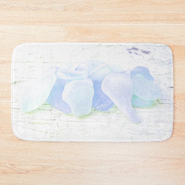 Item preview, Pale Blue Coastal Decor Sea Glass Photography Pastel Beach House Decor Photo 1 of 8 designed and sold by Beachy.