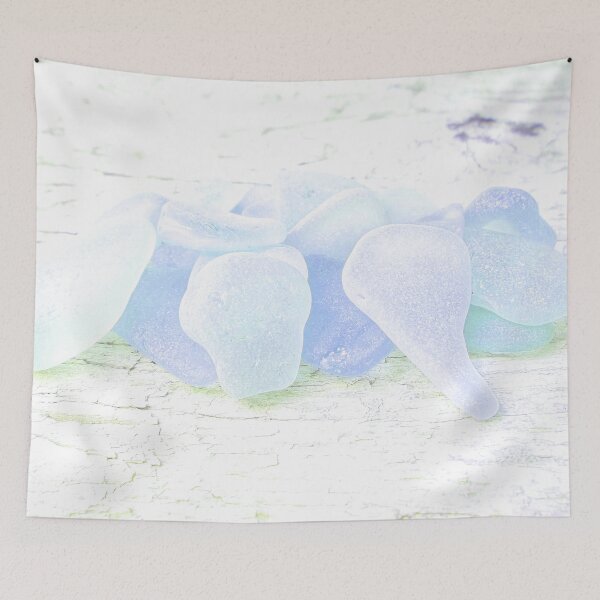 Item preview, Pale Blue Coastal Decor Sea Glass Photography Pastel Beach House Decor Photo 1 of 8 designed and sold by Beachy.