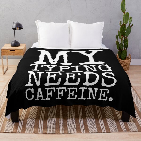 Item preview, My Typing Needs Caffeine. V2 designed and sold by SarahJisri.