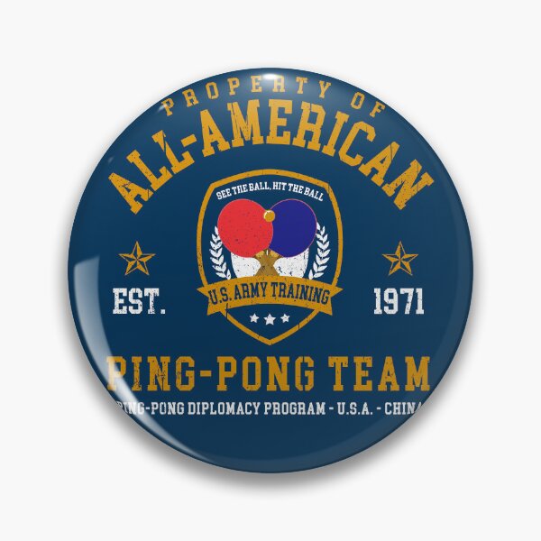 Item preview, All-American Ping Pong Team designed and sold by Alema Art.
