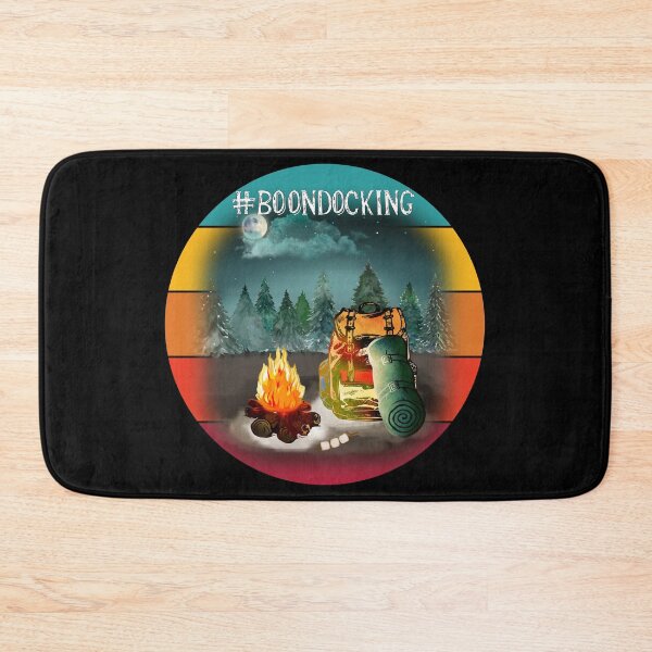 Item preview, Boondocking, Off Grid Tent Camping, Backpack, Sleeping Bag, Fire Pit designed and sold by PrintedKat.