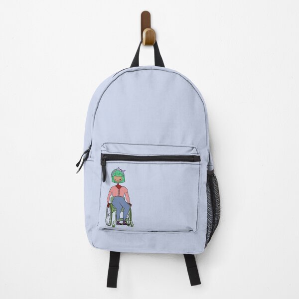 Item preview, Cute Girl With Wheelchair (blue) designed and sold by misslovelymess.
