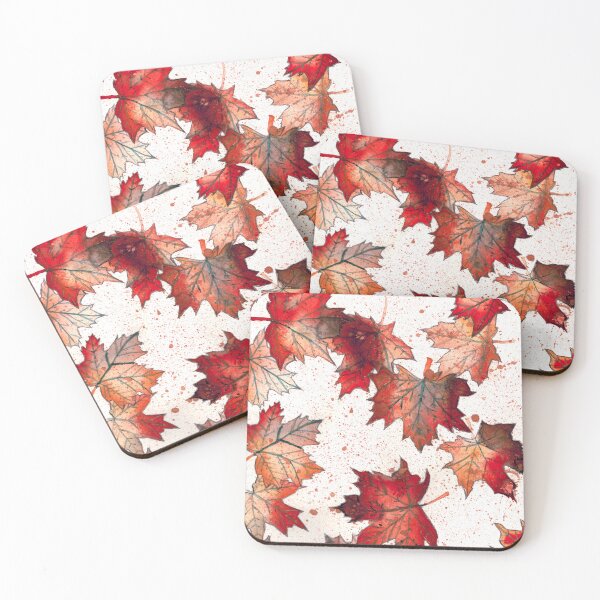 Item preview, maple leaves designed and sold by Sandra S. Jaut.