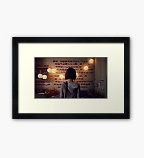 Life Is Strange Max Framed Print